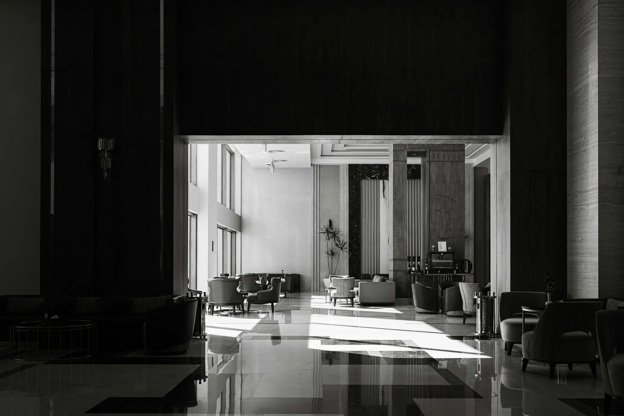 Modern interior space